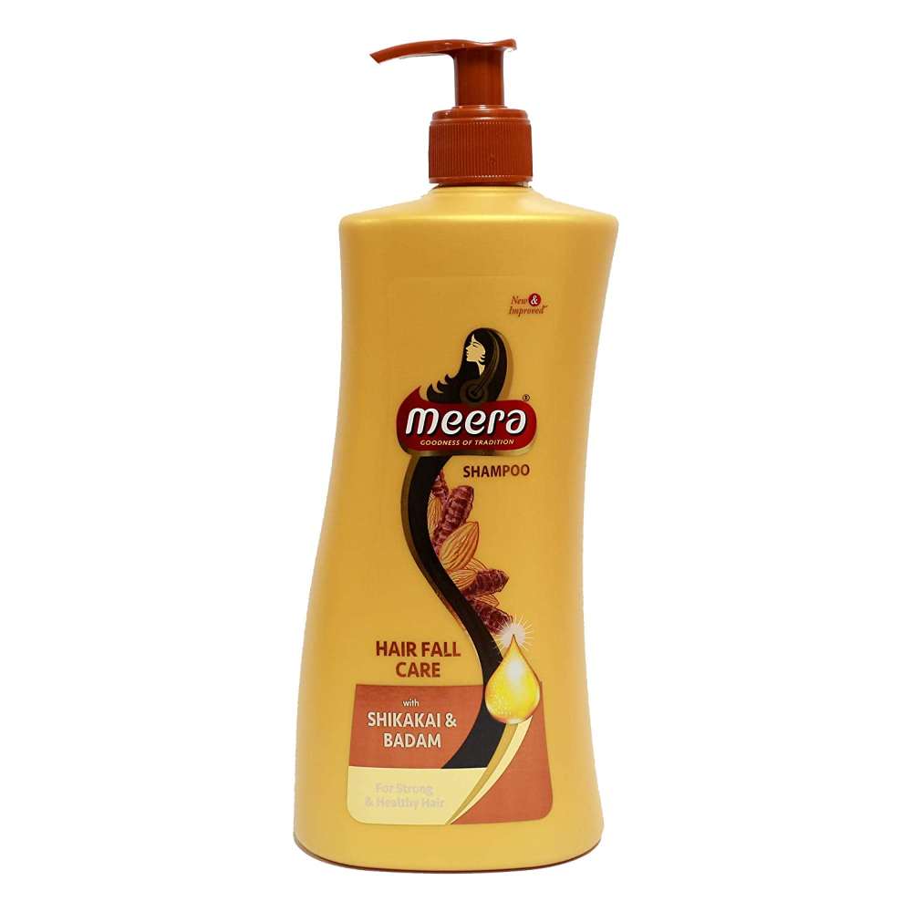 Meera Hairfall Care Shampoo, With Goodness Of Badam and Shikakai, For Men And Women, 650ml.