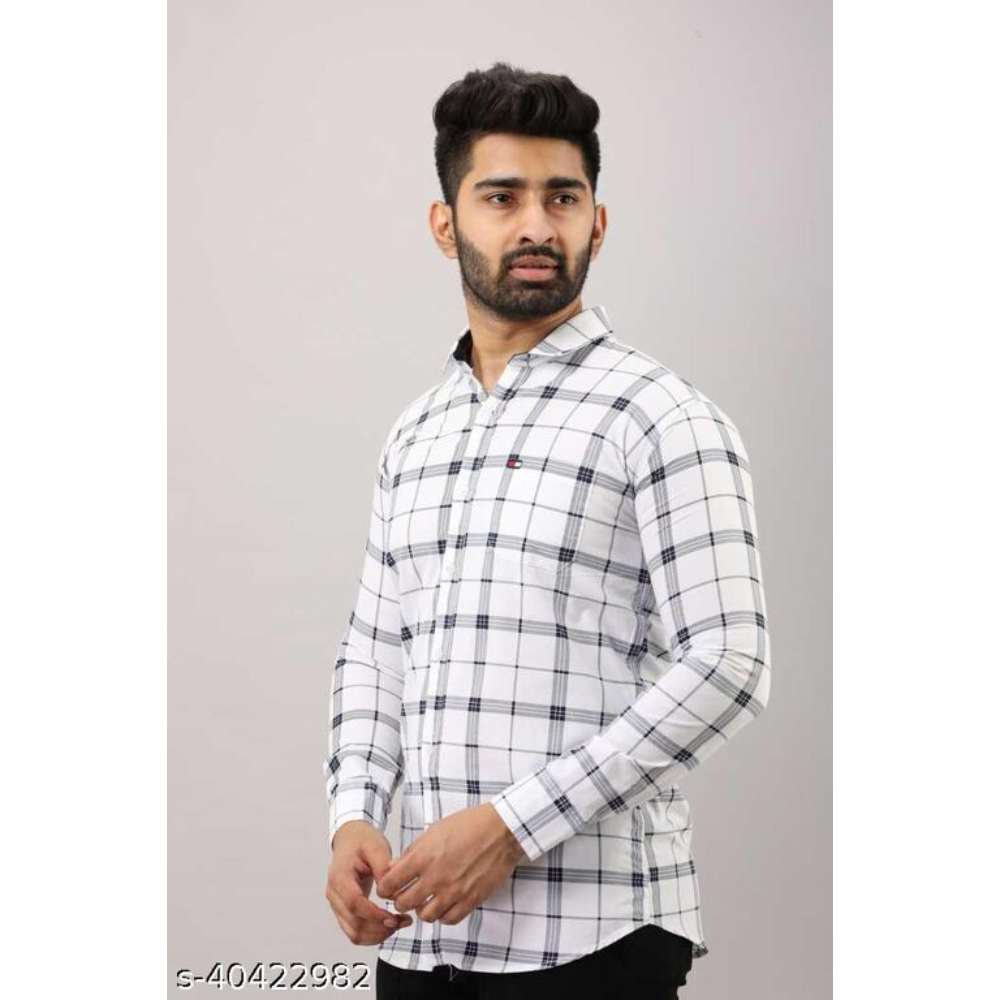 Ravishing Trendy casual Checkered Mens Shirts