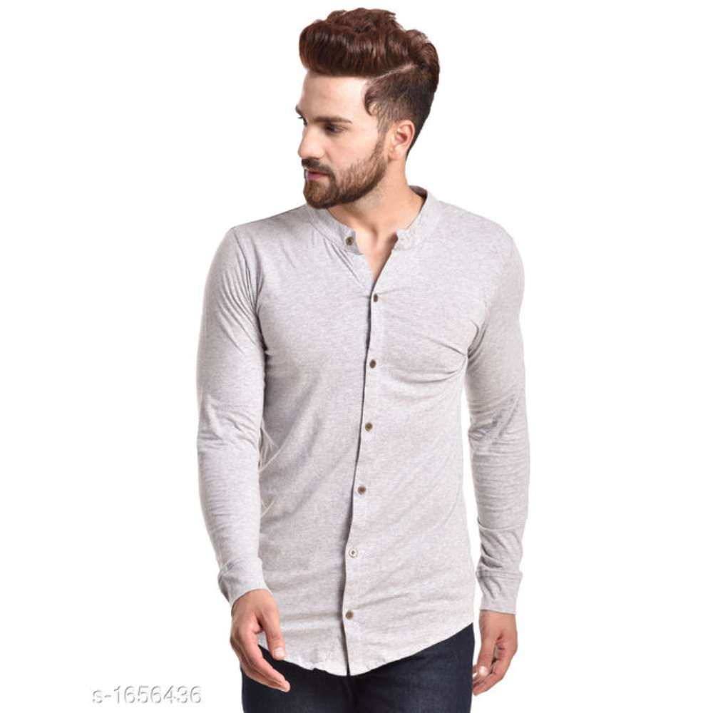 Comfy Men's Cotton Solid Shirts