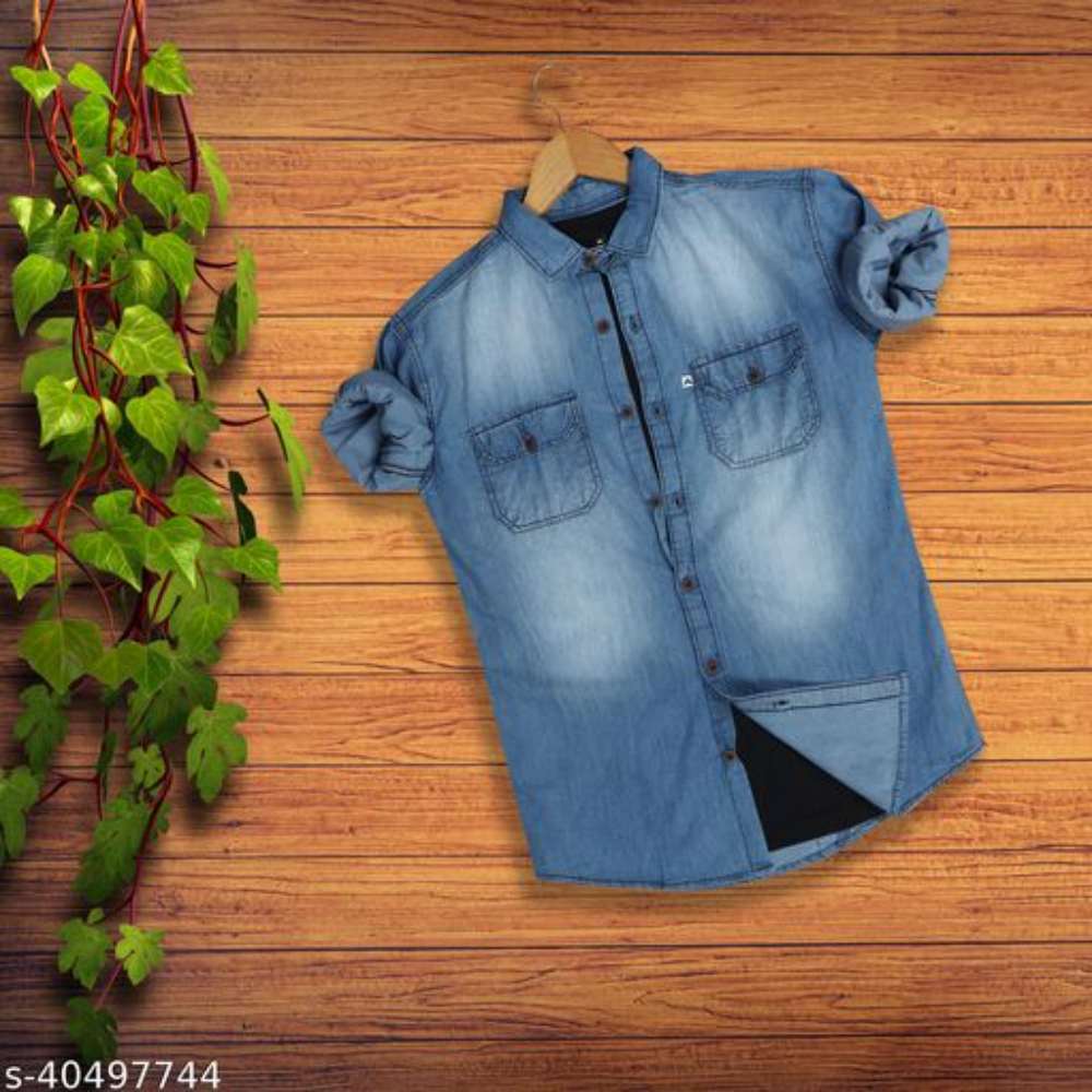 DENIM SHIRTS FOR MEN