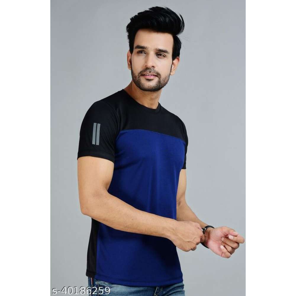 Half Sleeves Designer Sports Gym T-Shirt for Men