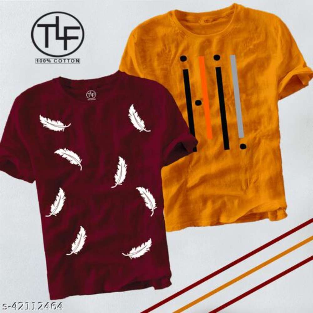 URBAN COTTON TSHIRT FOR MAN (pack of 2)