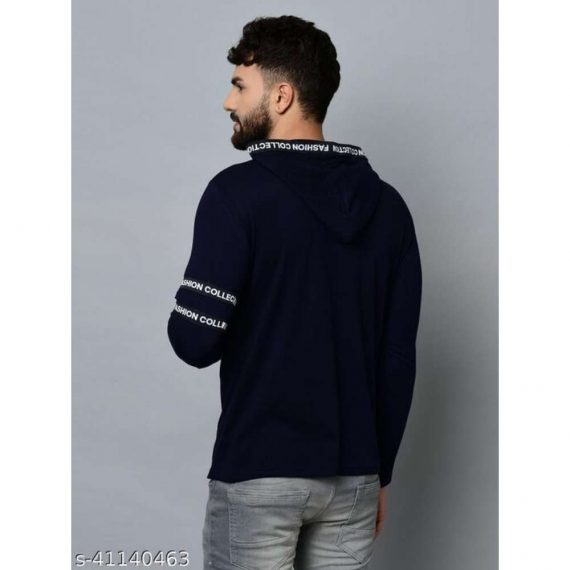 REE RAA Typography Hooded Tshirt for Mens
