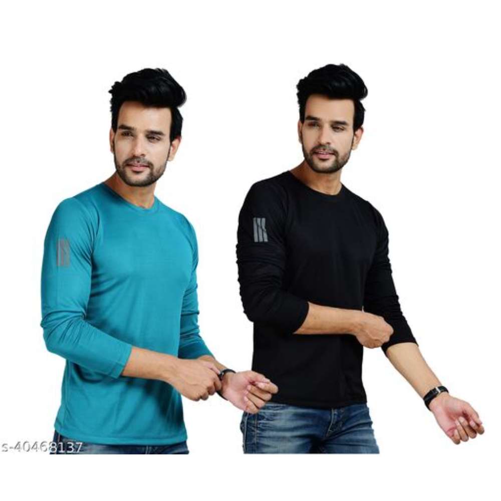 Full Sleeves Sports Gym T-Shirt for Men Combo