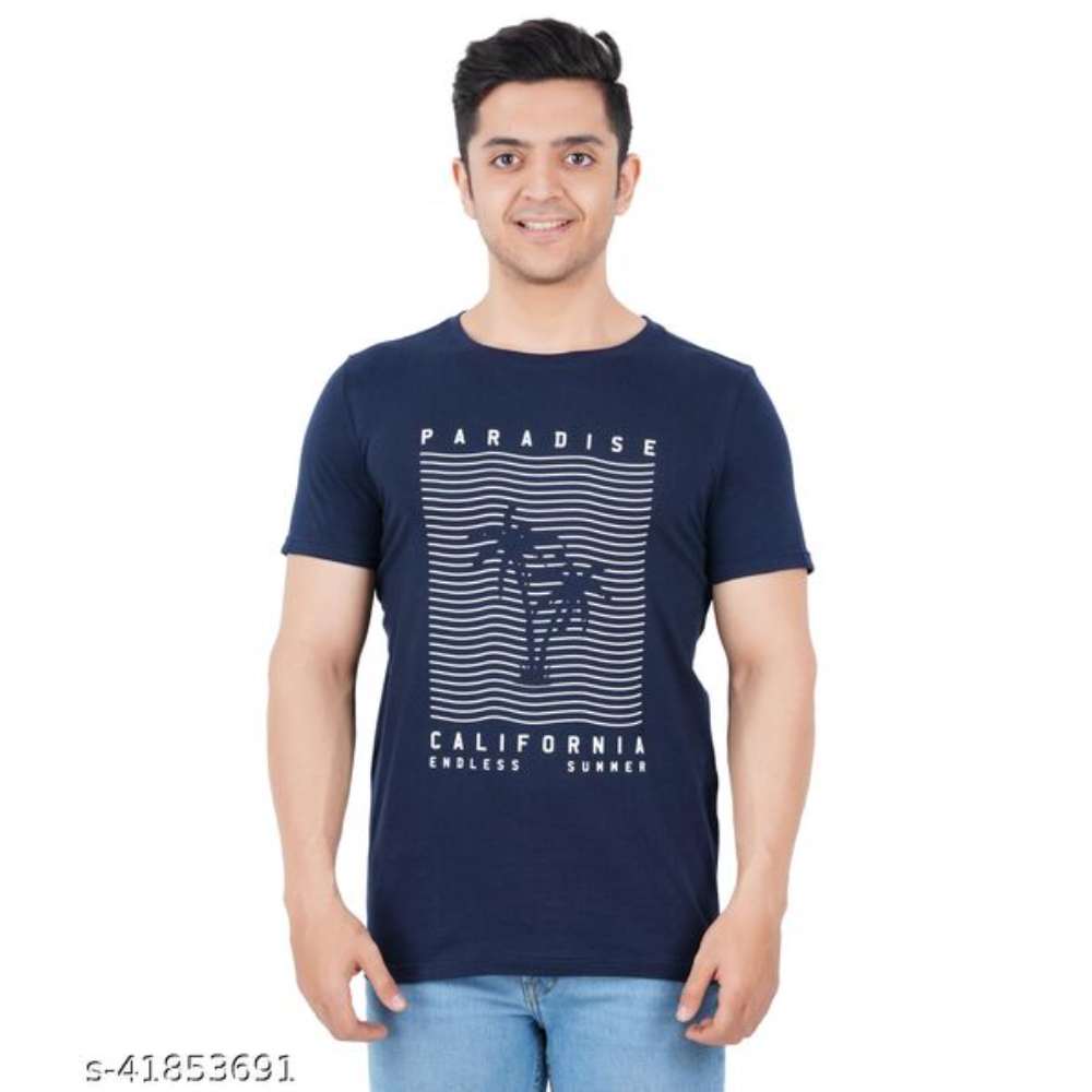 RIGHT & ROYAL Men's Printed T-shirt