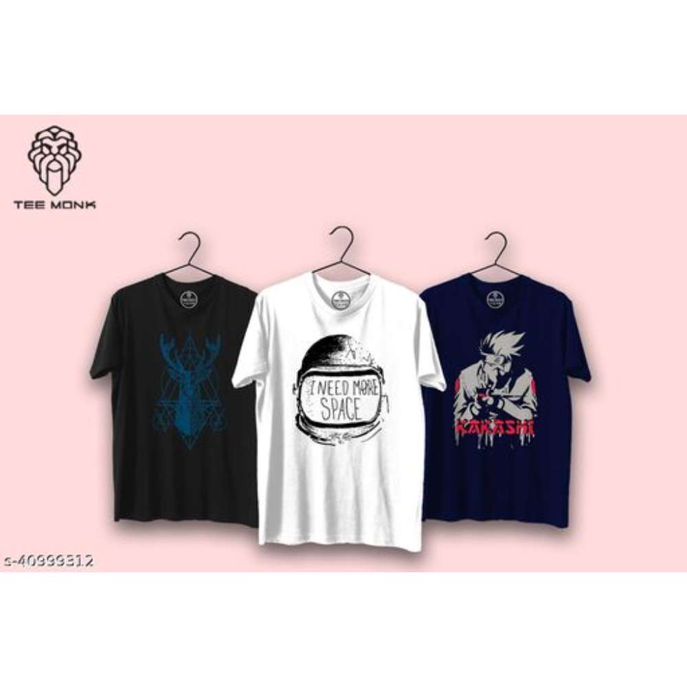 Teemonk Mens Round Neck T shirt
