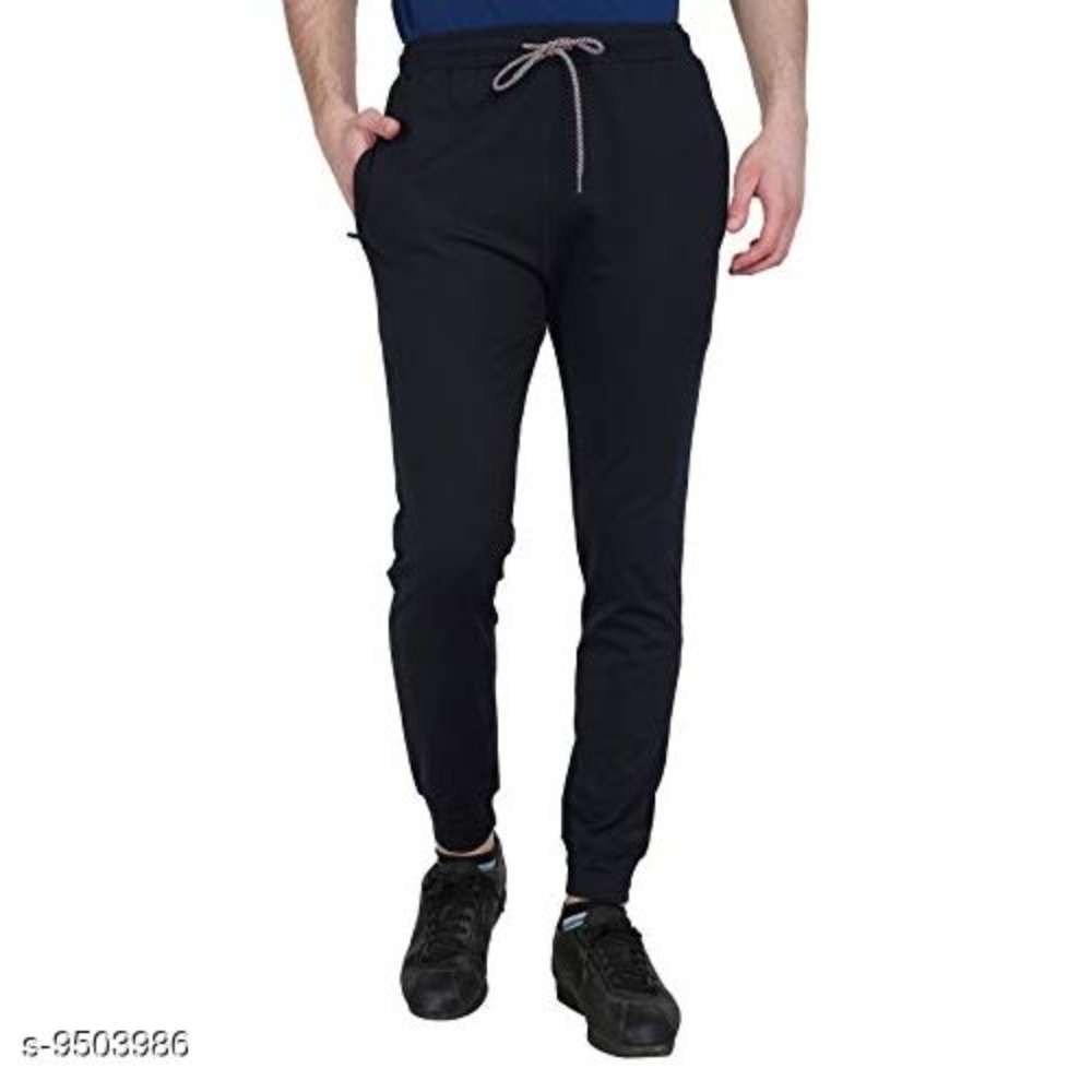 NEW BLACK DRY FIT SPORTSWEAR TRACKPANTS FOR MEN &WOMEN AS A CASUAL WEAR PIECE
