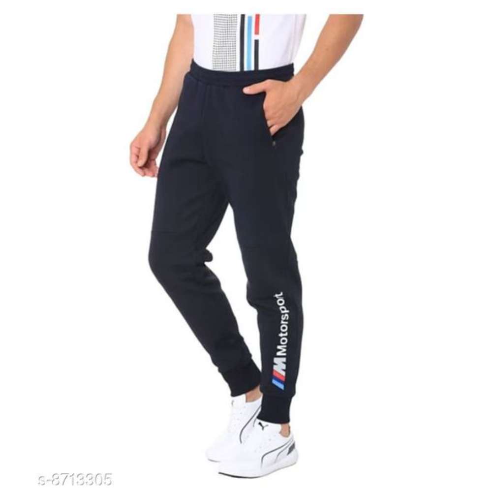 Royal spin Bmw black jogger Dri-fit regular sportswear,gym wear track pants for men