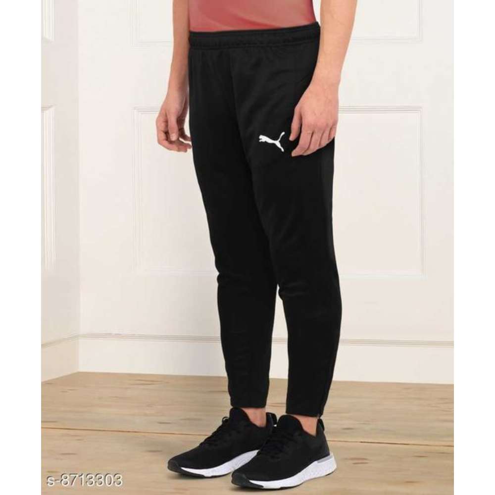 Royal spin billi black jogger Dri-fit regular sportswear,gymwear trackpants for men