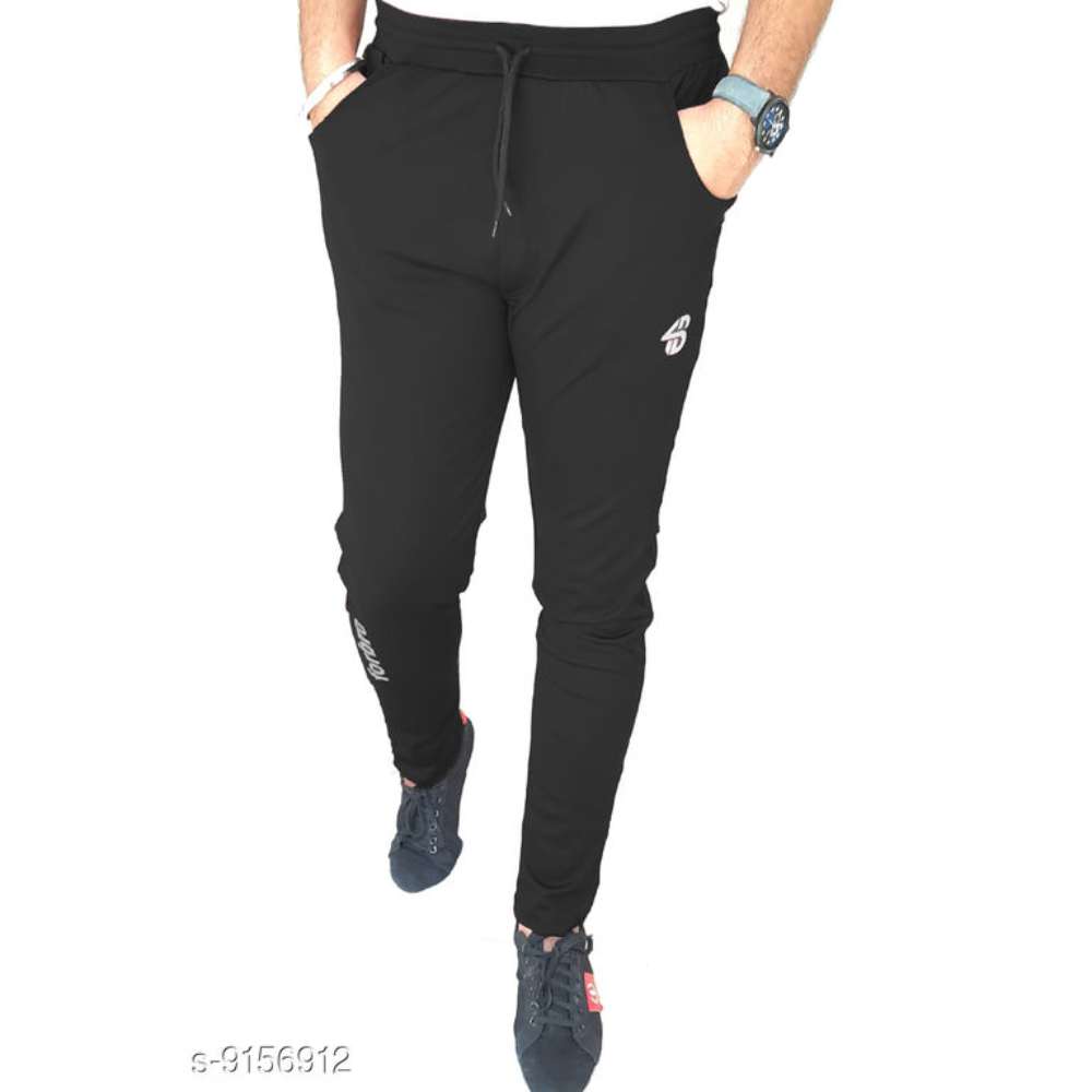 FORBRO NEW STYLE BLACK TRACKPANT SPORTSWEAR FOR GYM YOGA FITNESS