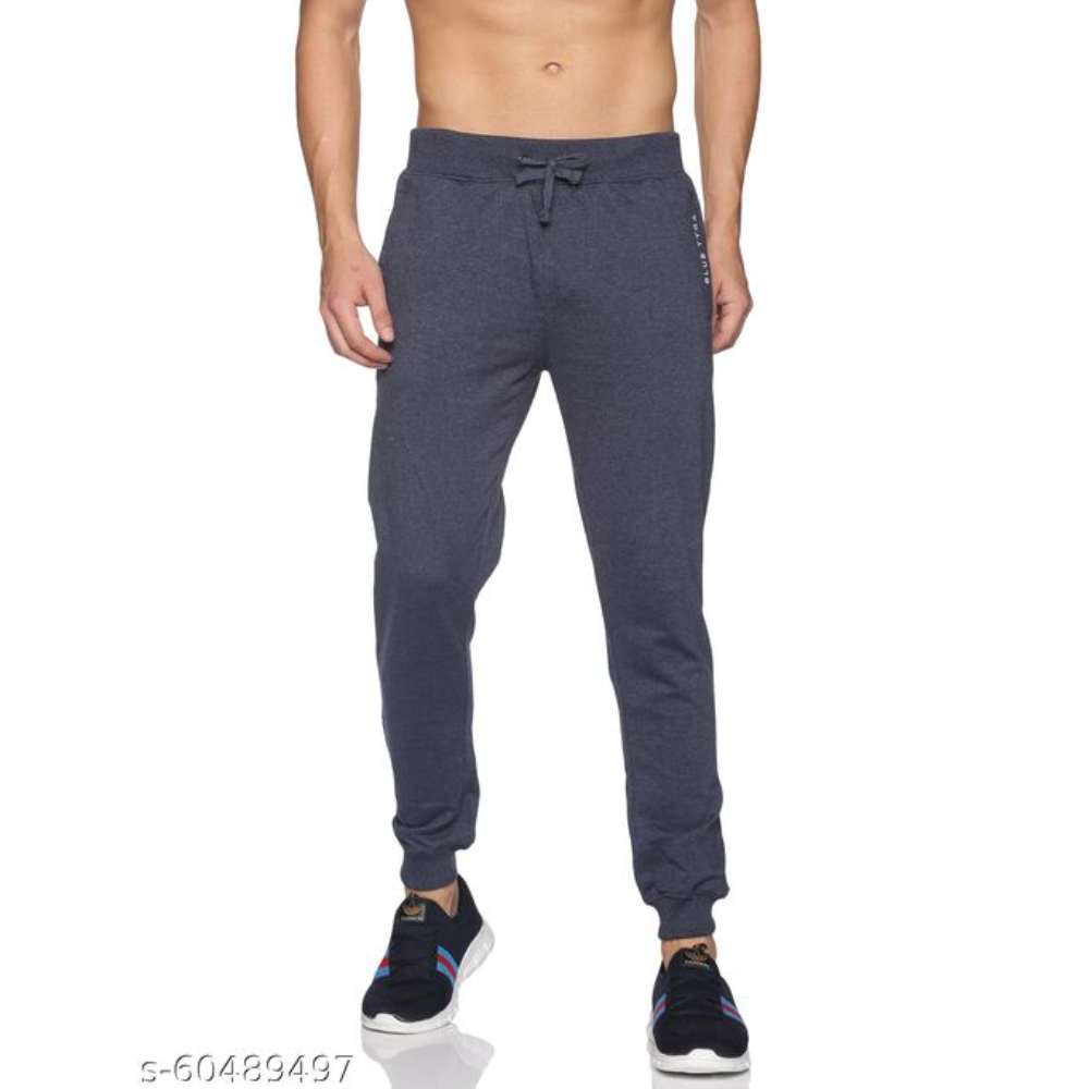 BLUE TYGA Men's Regular Fit Cotton Track Pants/Joggers/Sportswear