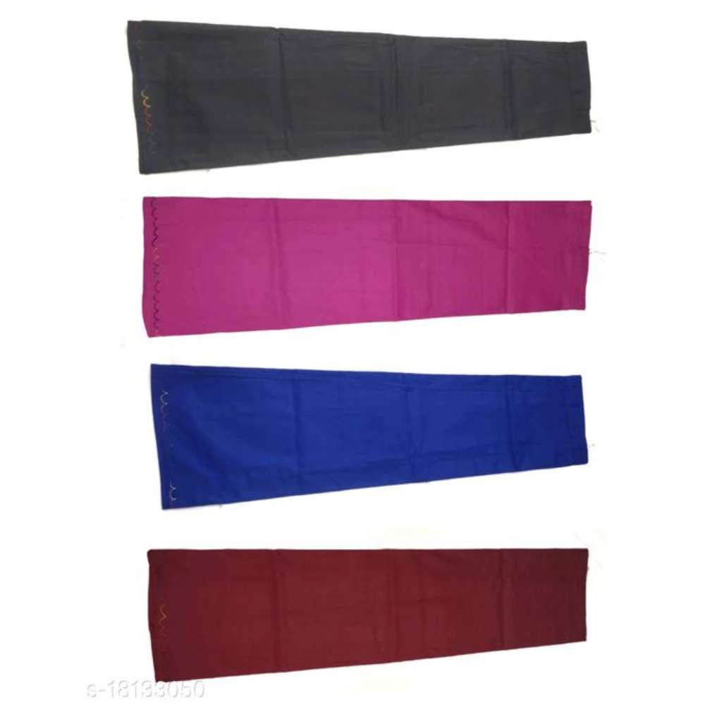 Women inskirt 7 Part Petticoat (Combo of 4) with U Embroidery at the Bottom.