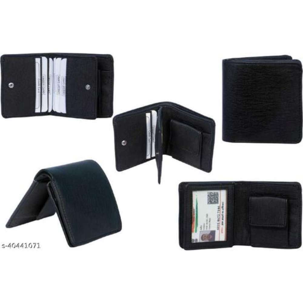 Trendy Men's Boys Faux Leather / Leatherette / Manmade Leather Wallet
