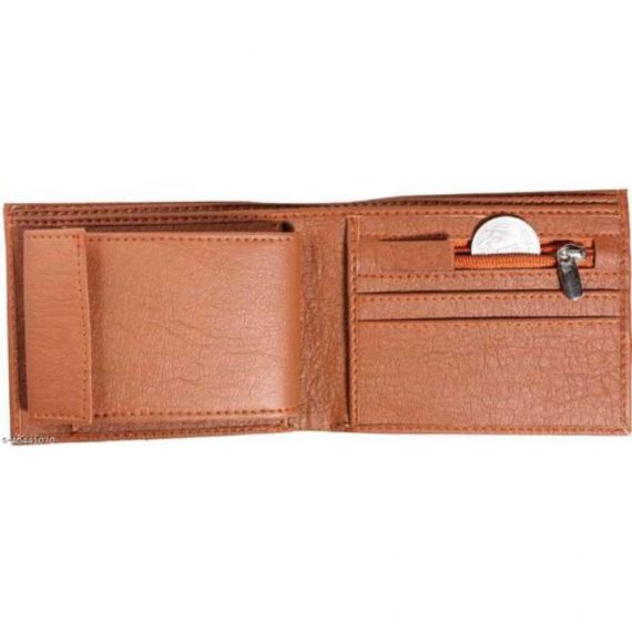 Trendy Men's Boys Faux Leather / Leatherette / Manmade Leather Wallet