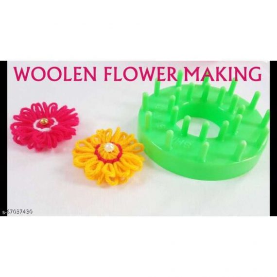 ( pack of 6 ) woolen with woolen flower maker 012