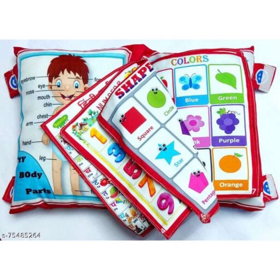 Red Learning Baby Pillows