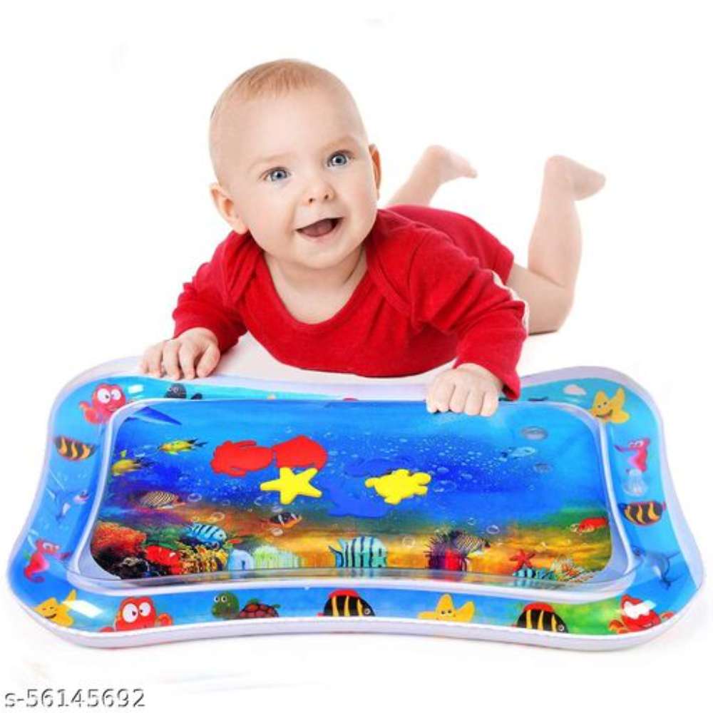 Water Play Mat Toys Inflatable Tummy Time Leakproof Water Play Mat, Fun Activity Play Center Indoor and Outdoor Water Play Mat
