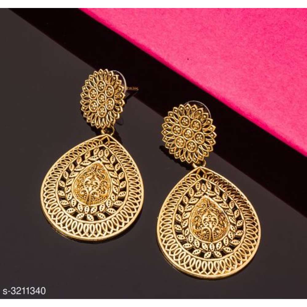 Trendy Oxidized Alloy Women's Earring