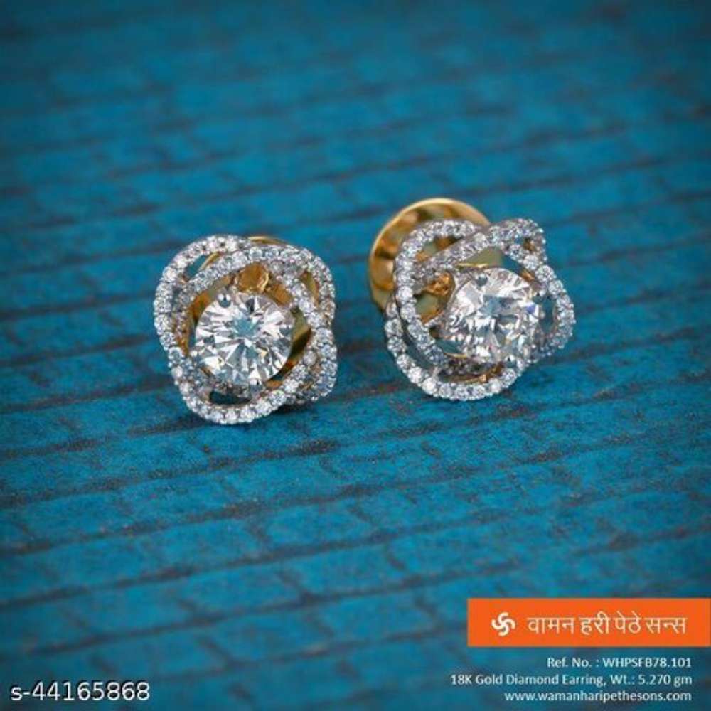 New Trending Stunning AD Earrings for Women and Girls for Elegant Look