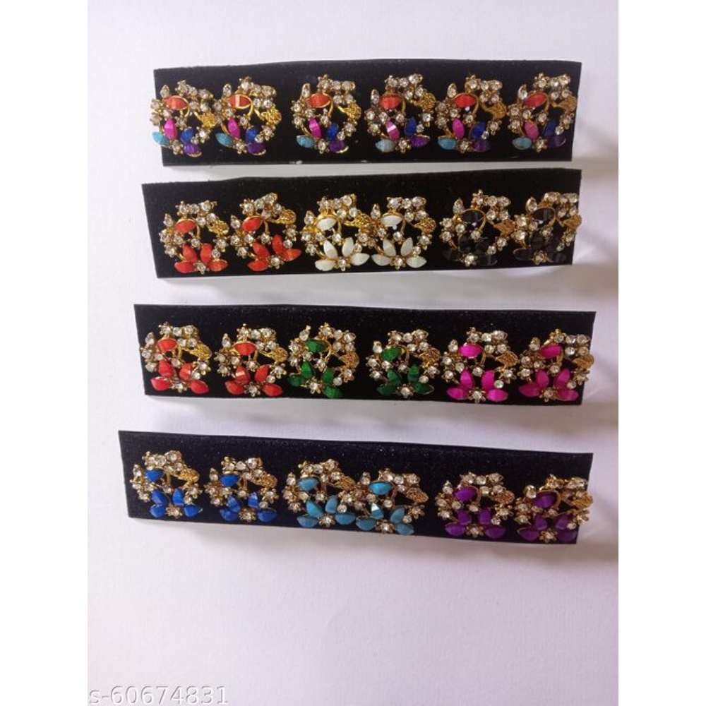 2021-2022 latest full earrings set shown in image (free gift inside packet)