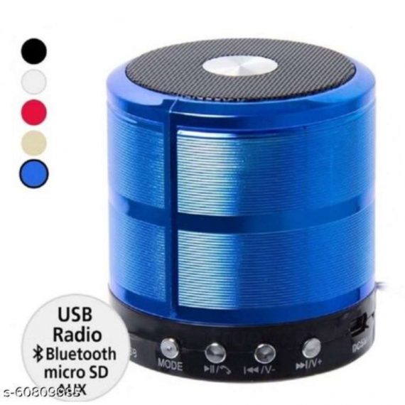 MiniMagic WS - 887 Portable Wireless Bluetooth Speaker With Superior Sound Quality (10W) Connectivity with All Smart Phone Color - Blue