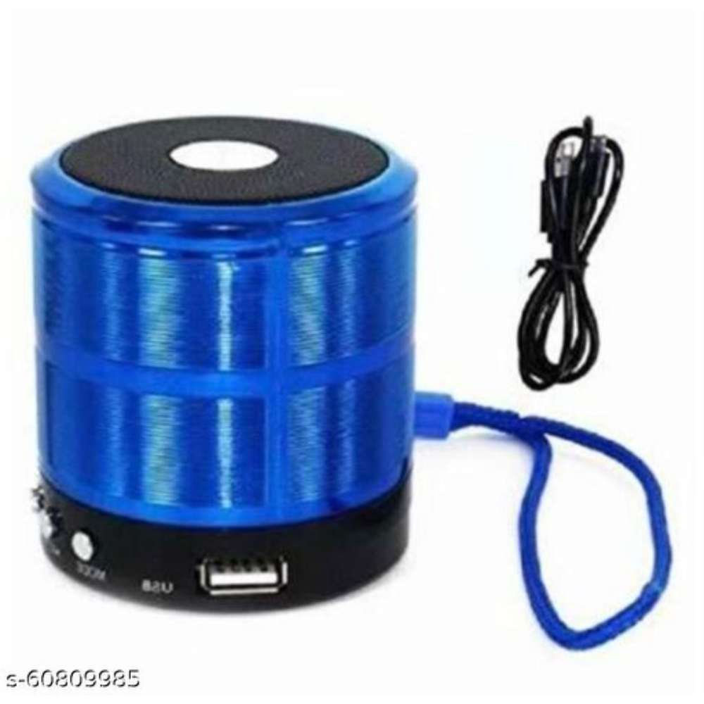 MiniMagic WS - 887 Portable Wireless Bluetooth Speaker With Superior Sound Quality (10W) Connectivity with All Smart Phone Color - Blue