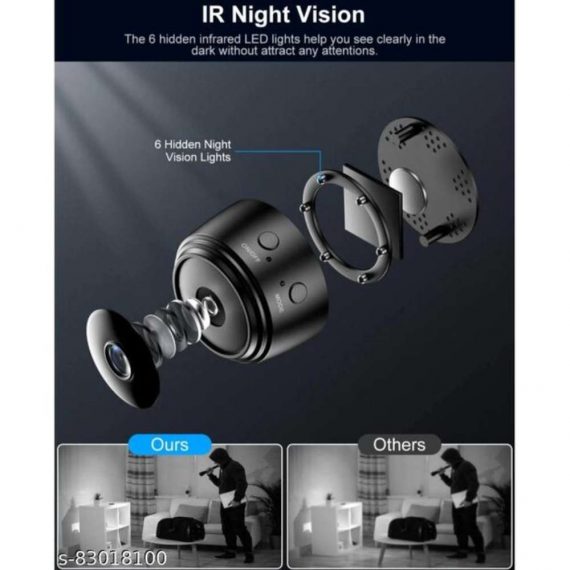 Smart Magnetic A9 Hidden Camera 1080p HD Resolution Super Mini WiFi Camera For Home Security