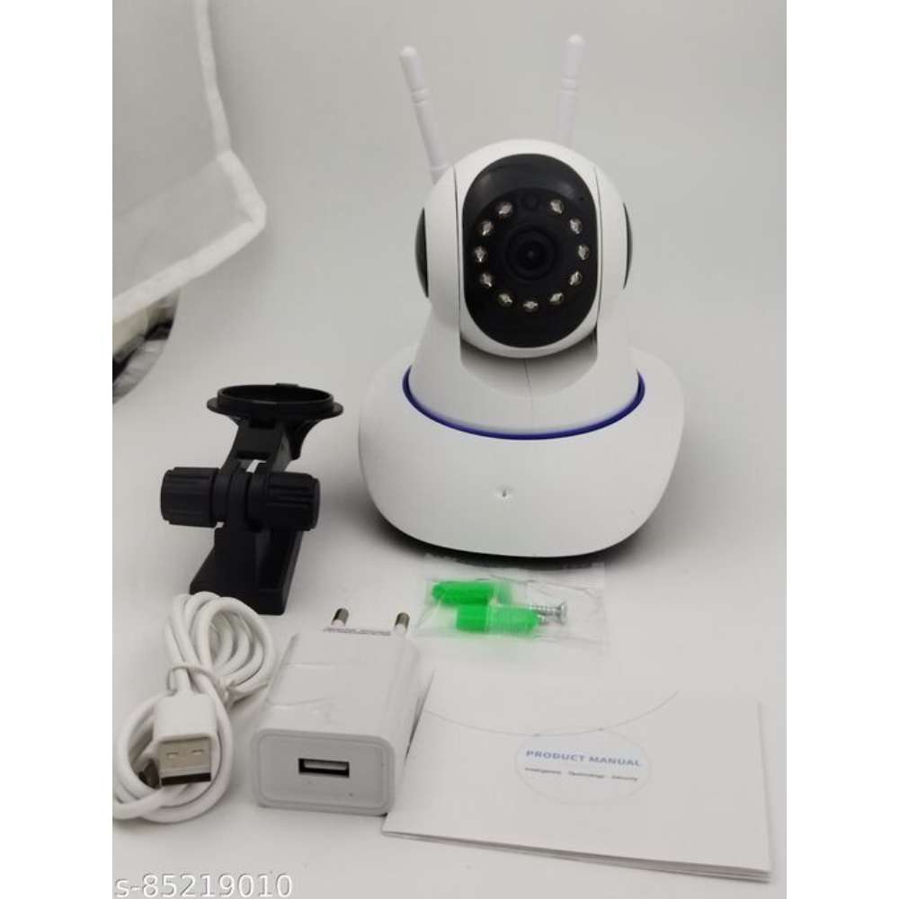 High Range Double antenna 360 Degree Smart Wireless HD IP Wifi CCTV Indoor Security Camera Stream Live Video in Mobile Security Camera
