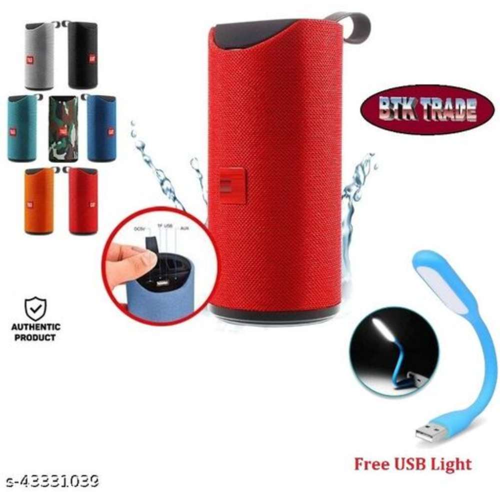 BTK Trade Portable Bluetooth Speaker (Assorted Color)