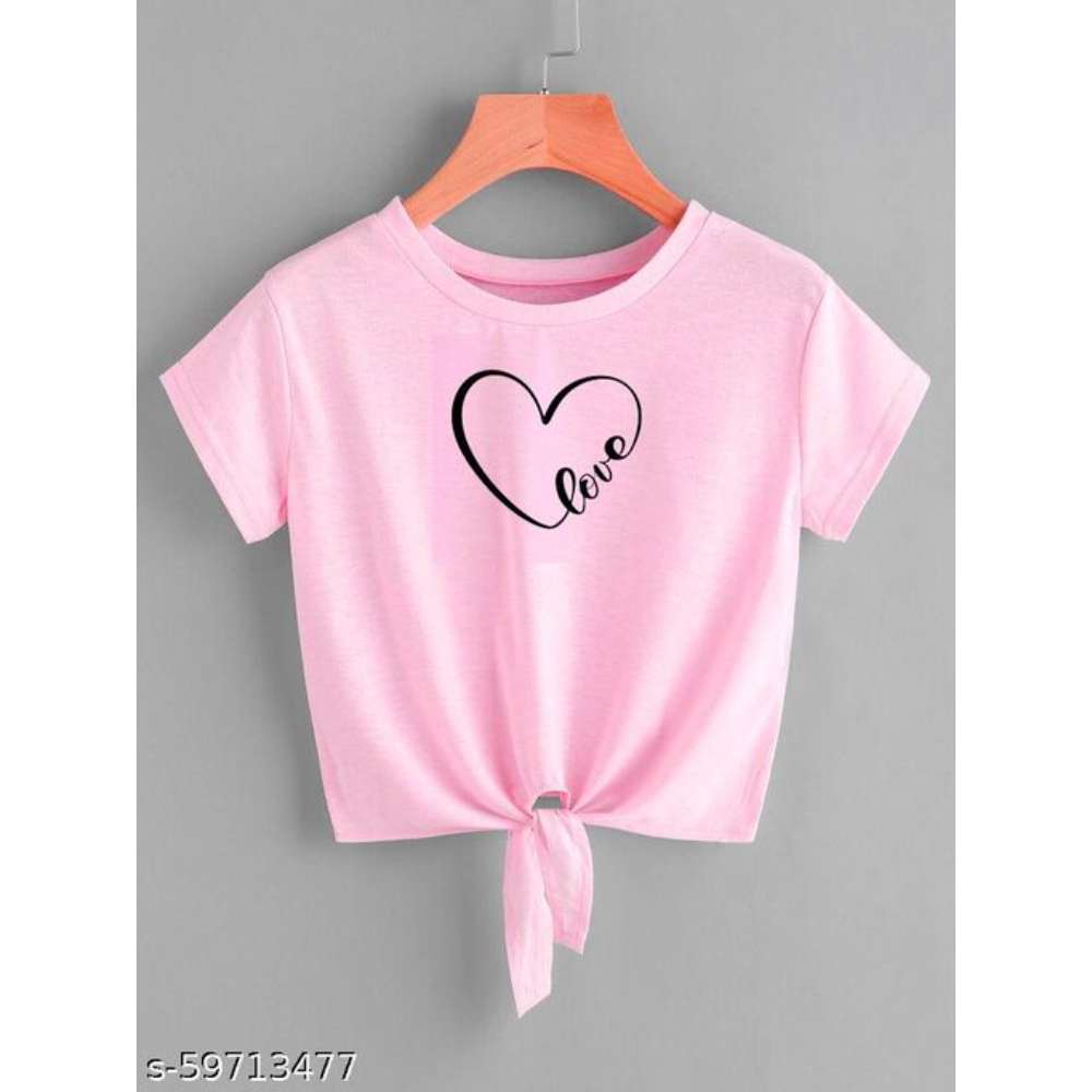 Stylish Fashionista Women Crop Tshirts