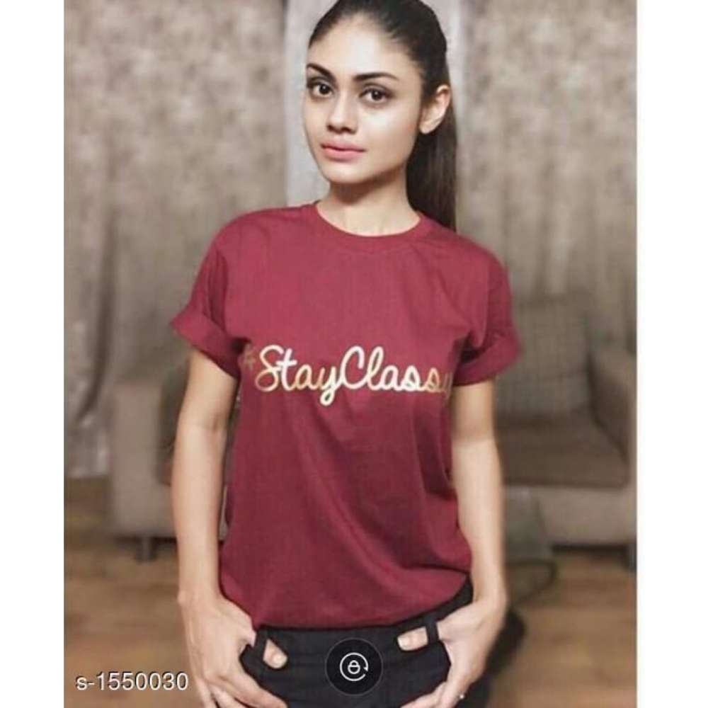 Stylish Cotton Tee Women's T-Shirt